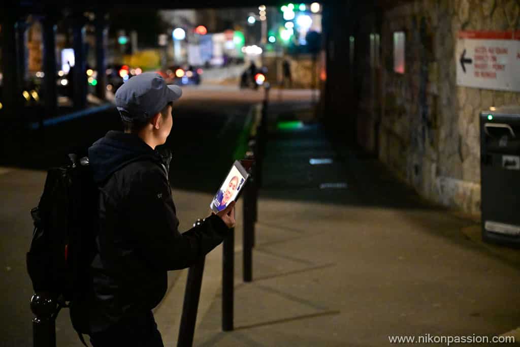 Portrait de nuit avec le Nikon Z 9