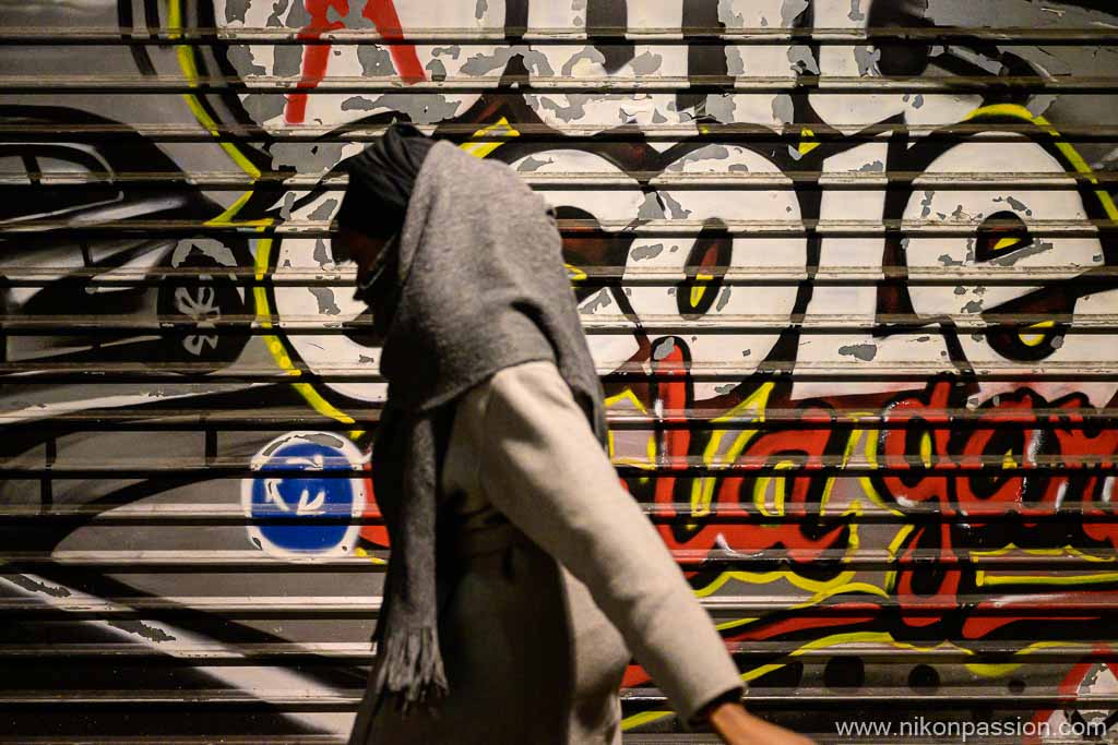 Portrait de rue de nuit avec le Nikon Z 9