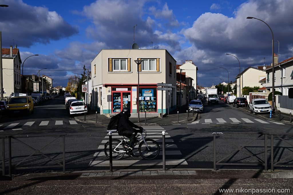 Photo urbaine avec le Nikon Z 9 (dynamique)