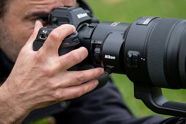 NIKKOR Z 400 mm f/2.8 TC VR S : téléconvertisseur intégré