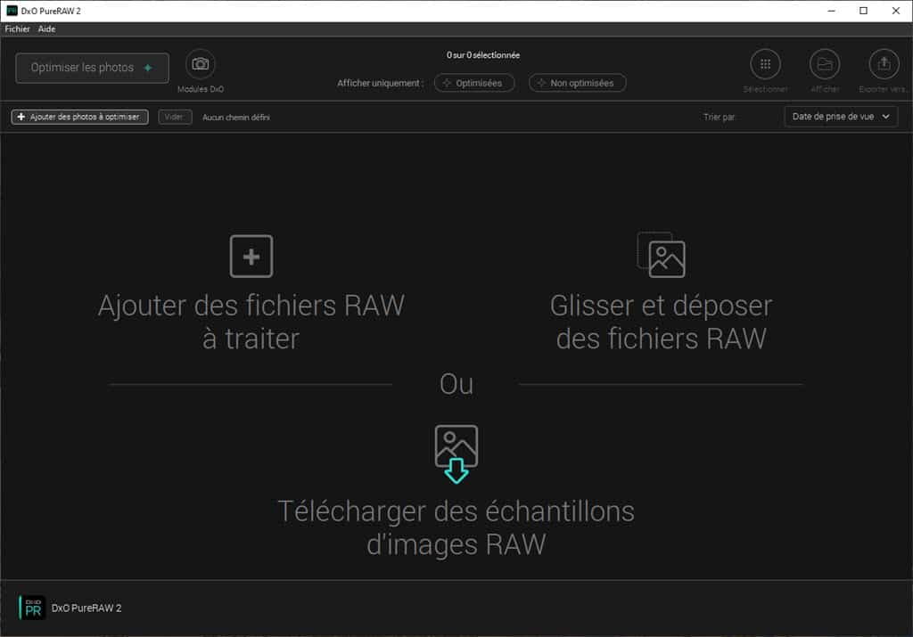 Comment utiliser DxO PureRAW