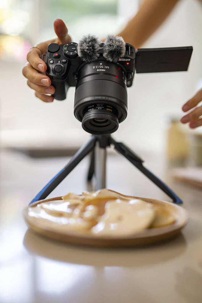 Nikon Z 30 créateur de contenu cuisine