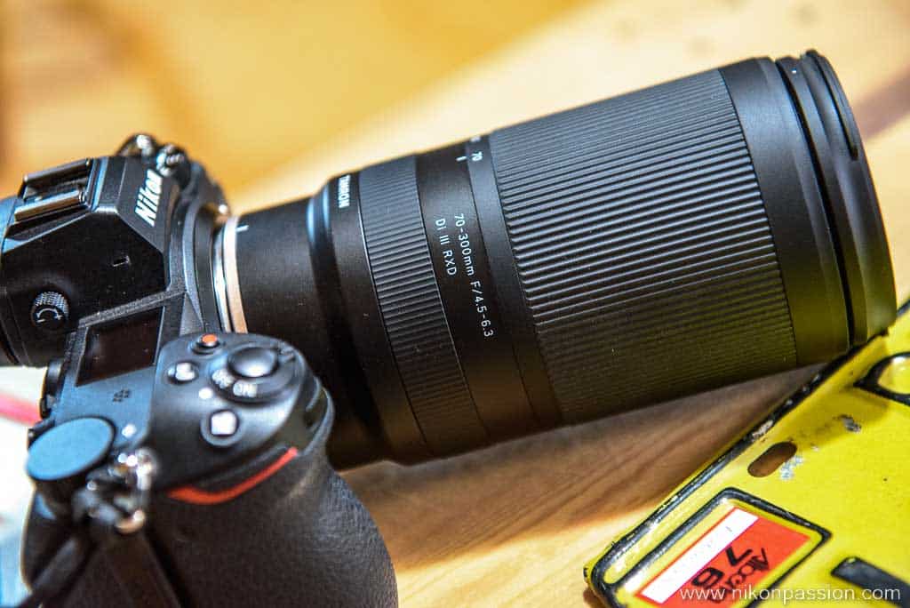 Tamron 70-300 mm f/4.5-6.3 Di III RXD pour Nikon Z