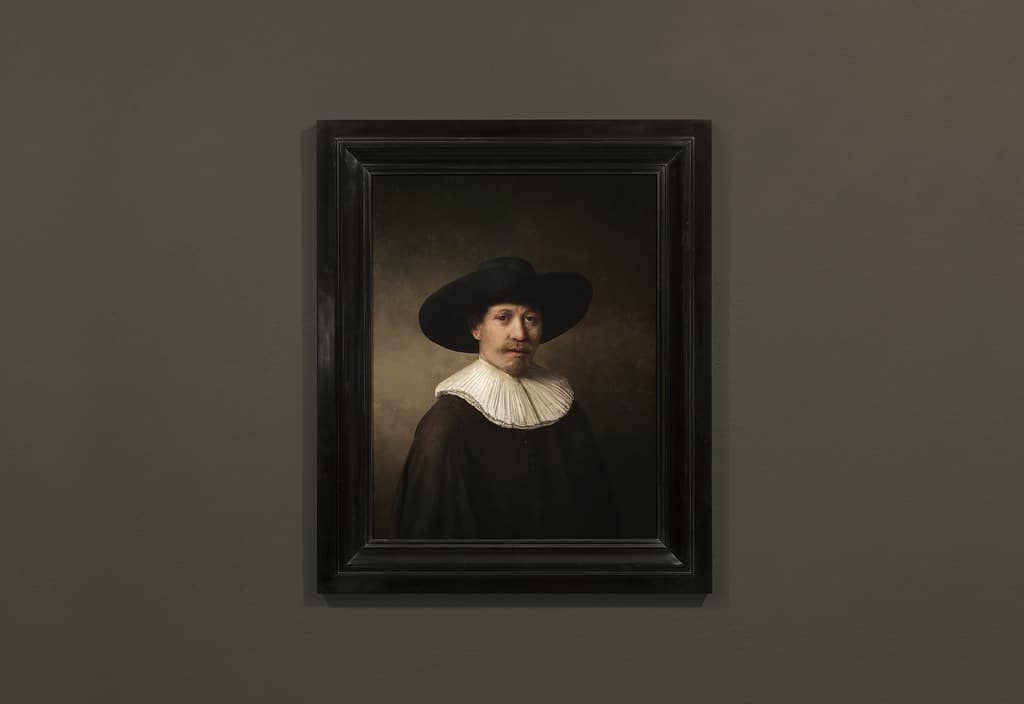 Rembrandt créé par l'intelligence artificielle