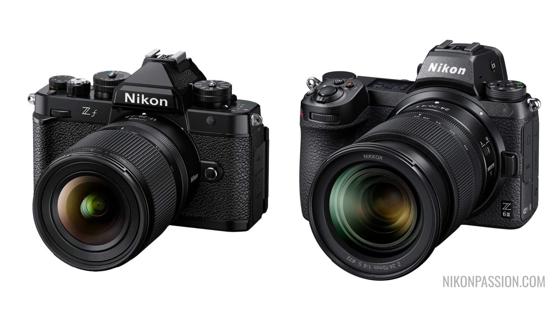 Comparatif Nikon Zf vs Nikon Z6II