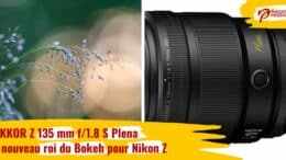NIKKOR Z 135 mm f/1.8 S Plena : le nouveau roi du Bokeh pour Nikon Z