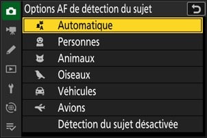 Nikon Z 8 : Autofocus mode oiseaux