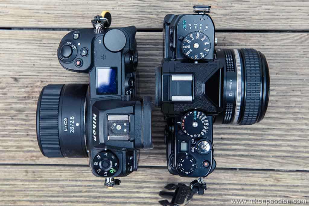 Comparaison Nikon Z 6II vs Nikon Z f