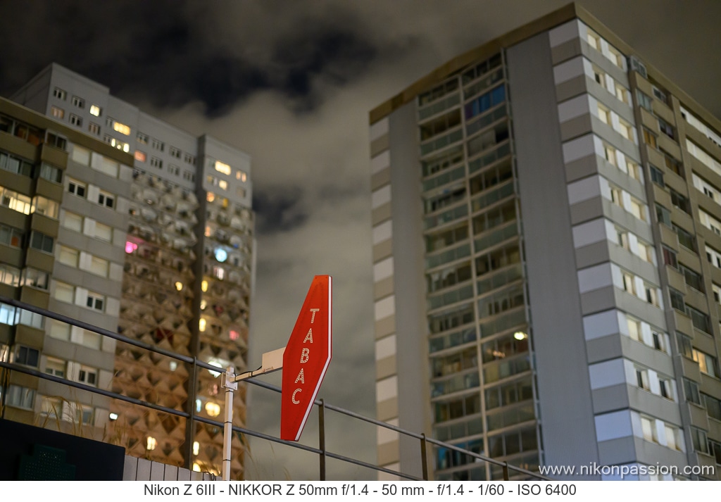 NIKKOR Z 50 mm f/1.4 : test complet