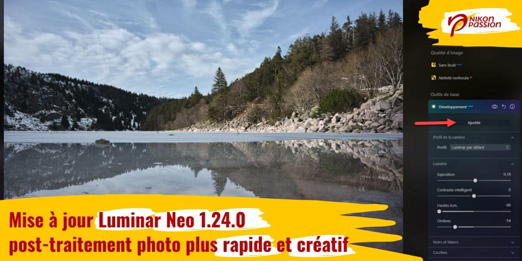 Mise à jour Luminar Neo 1.24.0 : post-traitement photo plus rapide et plus créatif