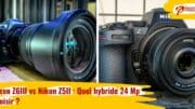 Nikon Z6III vs Nikon Z5II : Quel hybride 24 Mp choisir ?
