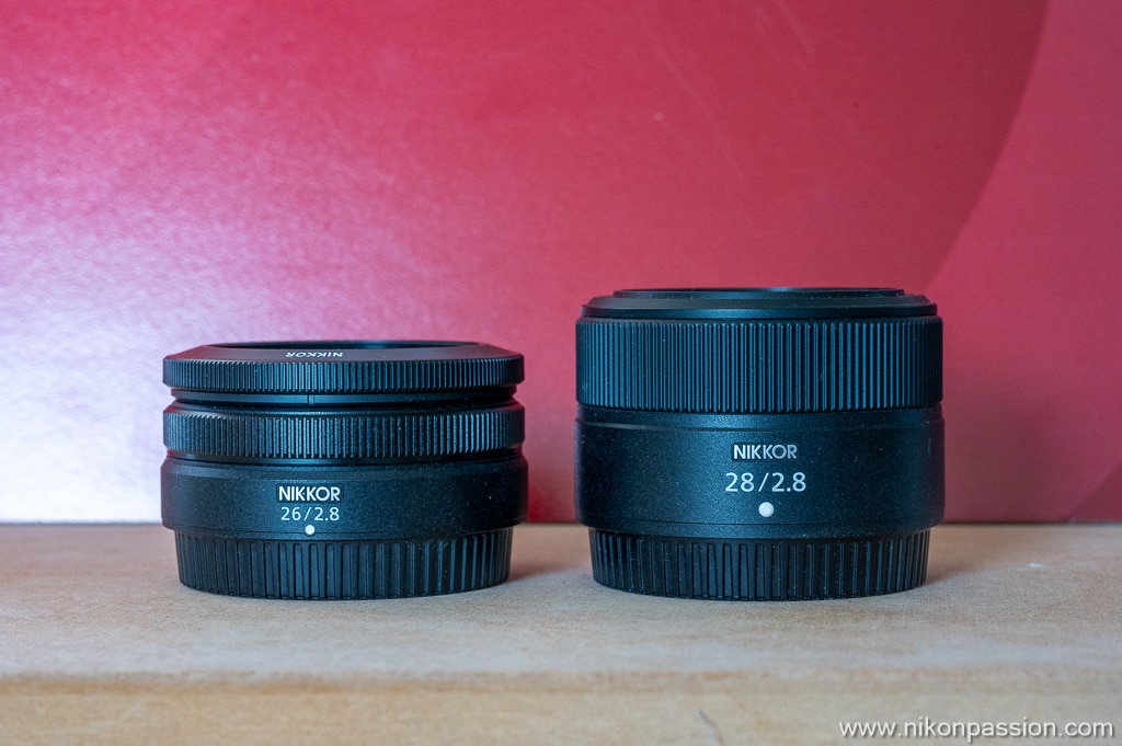 Test du NIKKOR Z 26 mm f/2.8