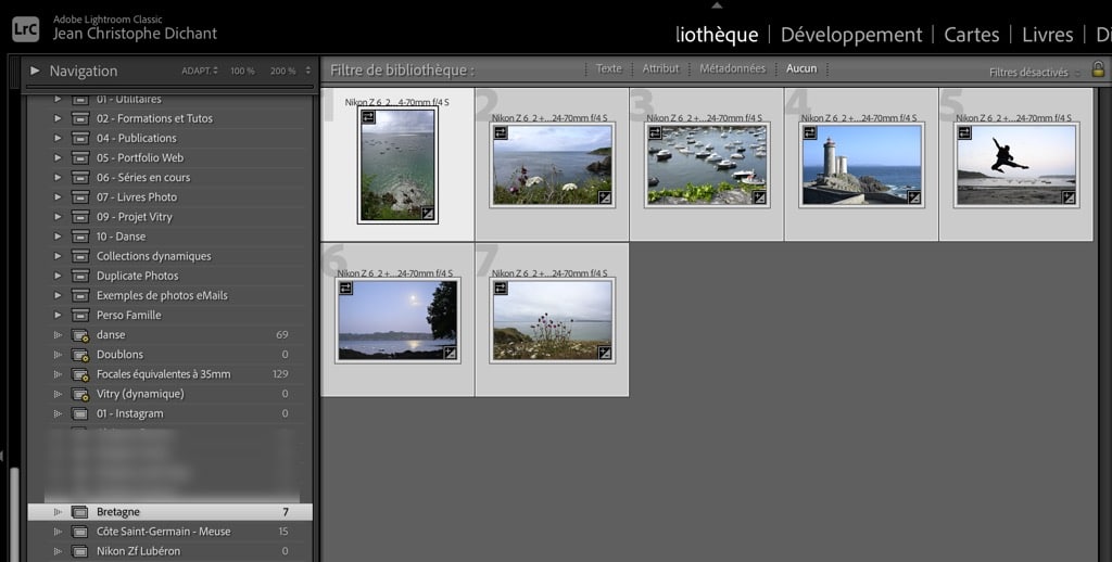 Collections Lightroom Classic : guide pratique pour les créer et les utiliser
