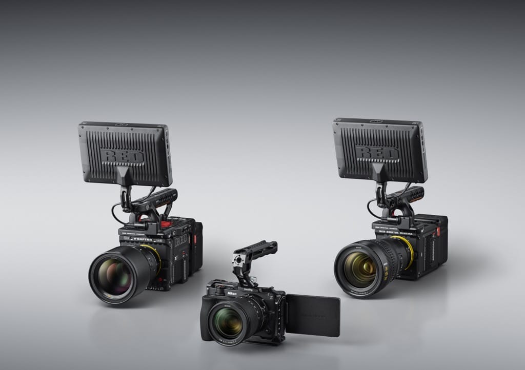 caméras cinéma RED Komodo, V-Raptor et Nikon ZR