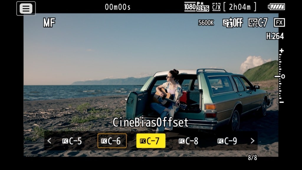 Nikon ZR : presets cinéma
