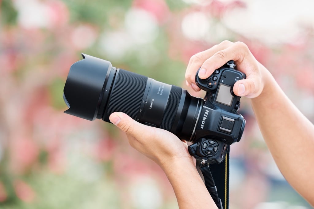 Encombrement modéré pour le Tamron 70-180mm f/2.8 G2 Nikon Z