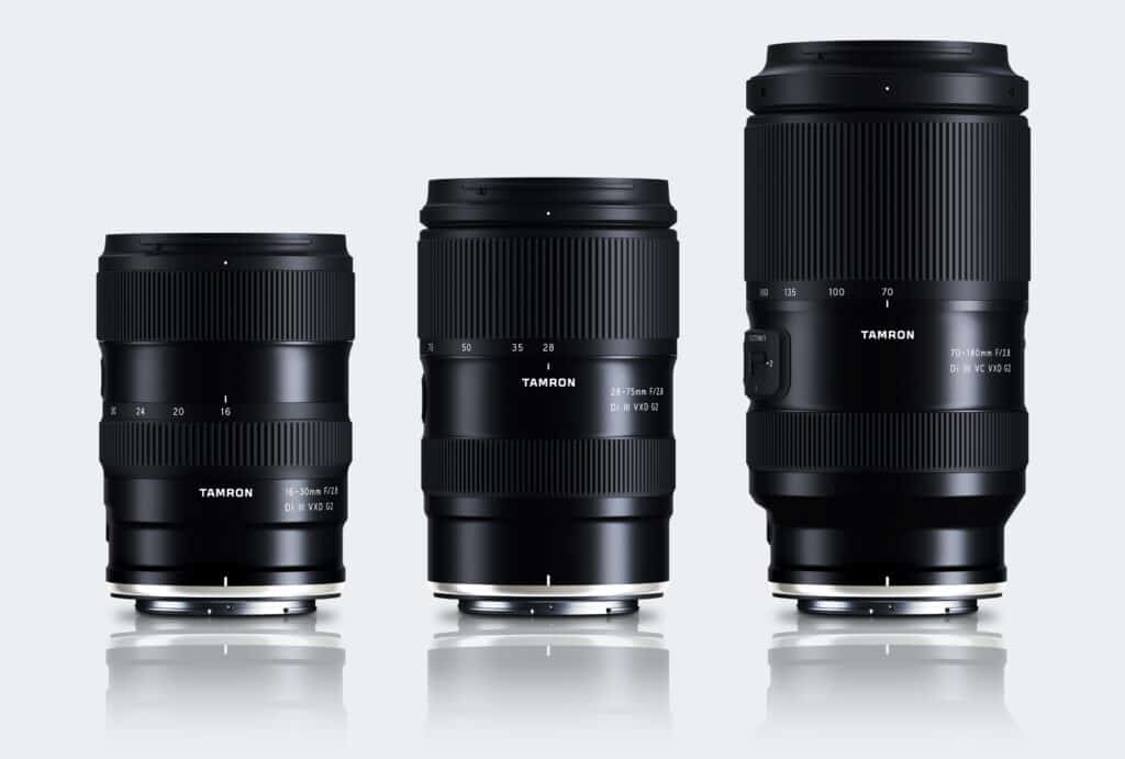 La trilogie Tamron "Daisangen" pour Nikon Z