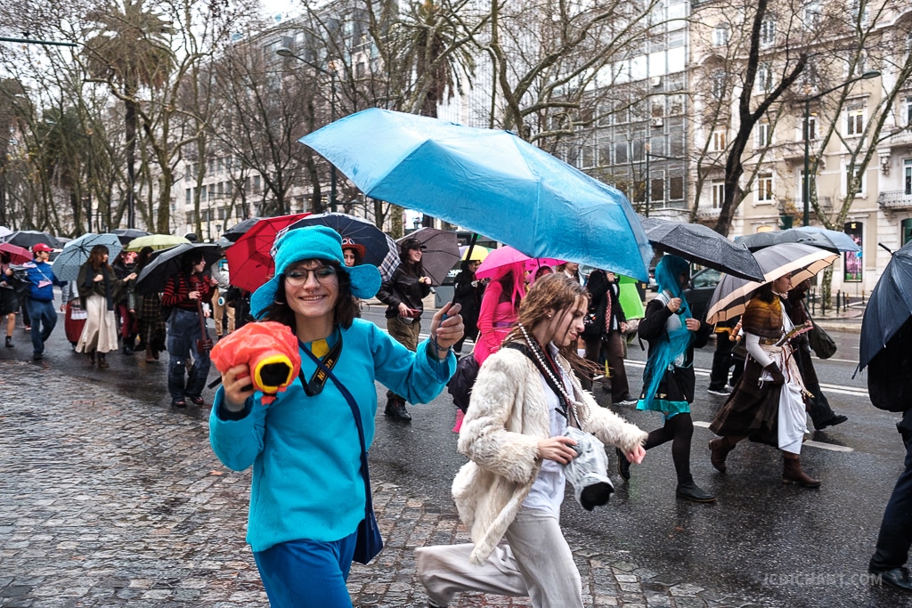 Défilé dans les rues de Lisbonne - photo (C) JCDichant