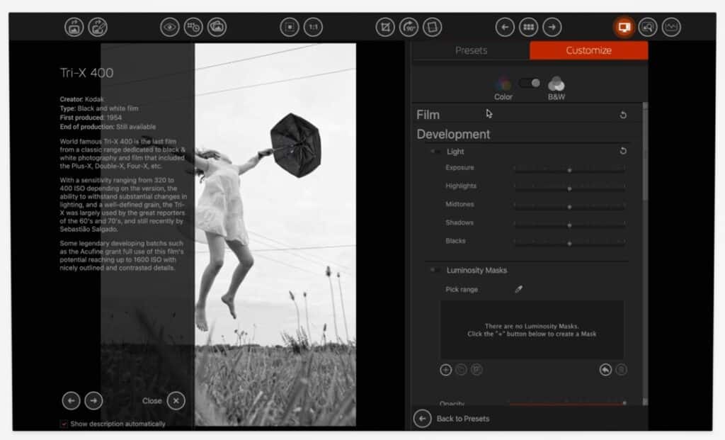 DxO FilmPack 8 : test, avis et nouveautés pour retrouver un rendu argentique authentique