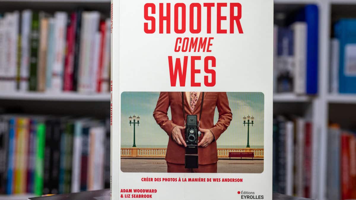 Couverture du livre Shooter comme Wes composition photographique style Wes Anderson Eyrolles