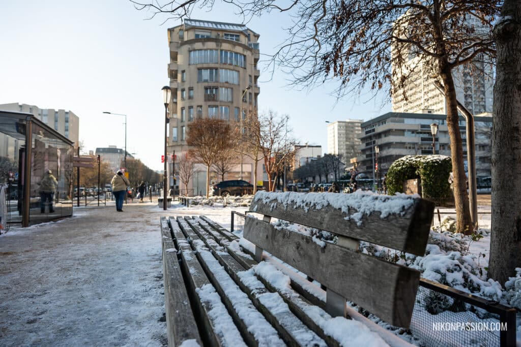 Photographier la neige en ville : ma méthode simple et efficace