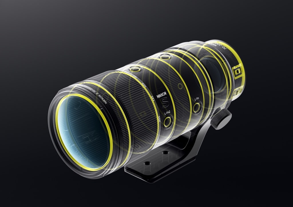 NIKKOR Z 70-200 mm f/2,8 VR S II avec protection tous temps
