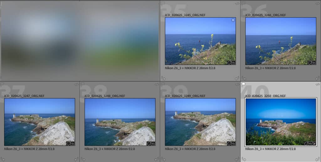 Quelle photo est la meilleure ? Impossible de le savoir sans avoir fait des variations.
