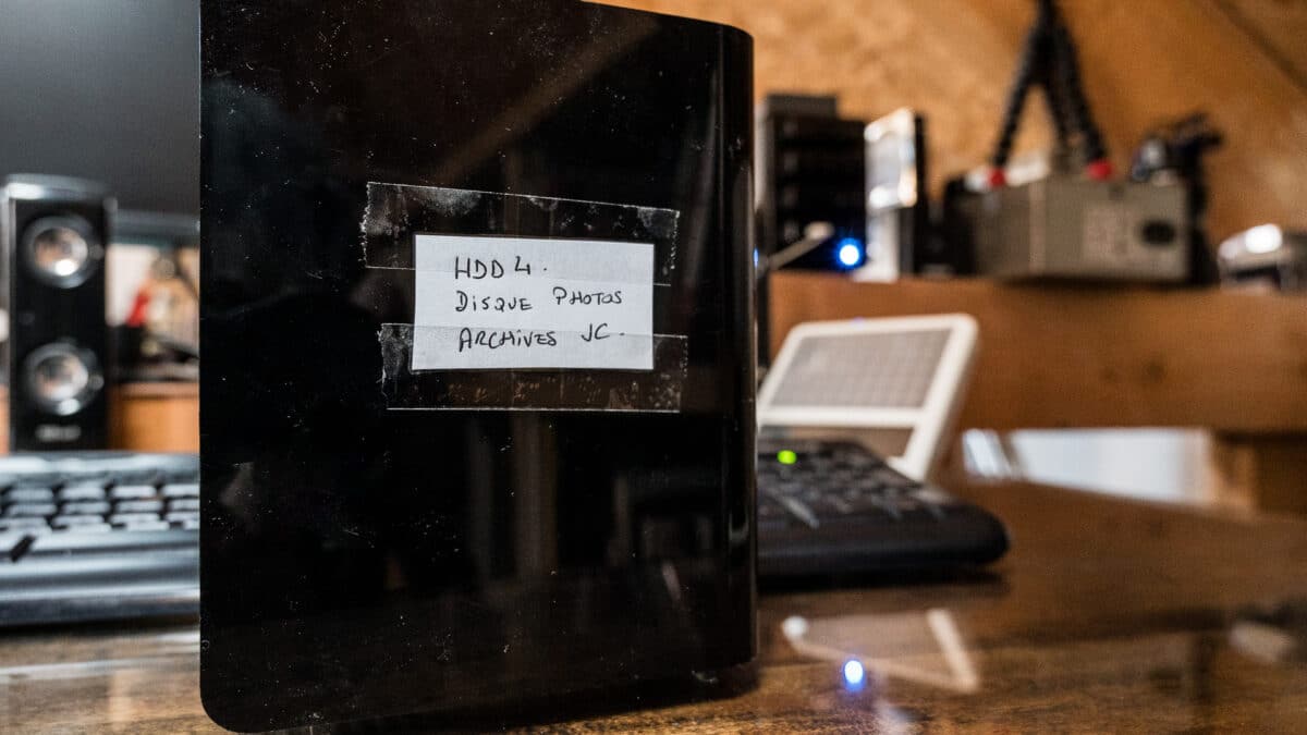 Disque dur externe pour archivage de photos et vidéos