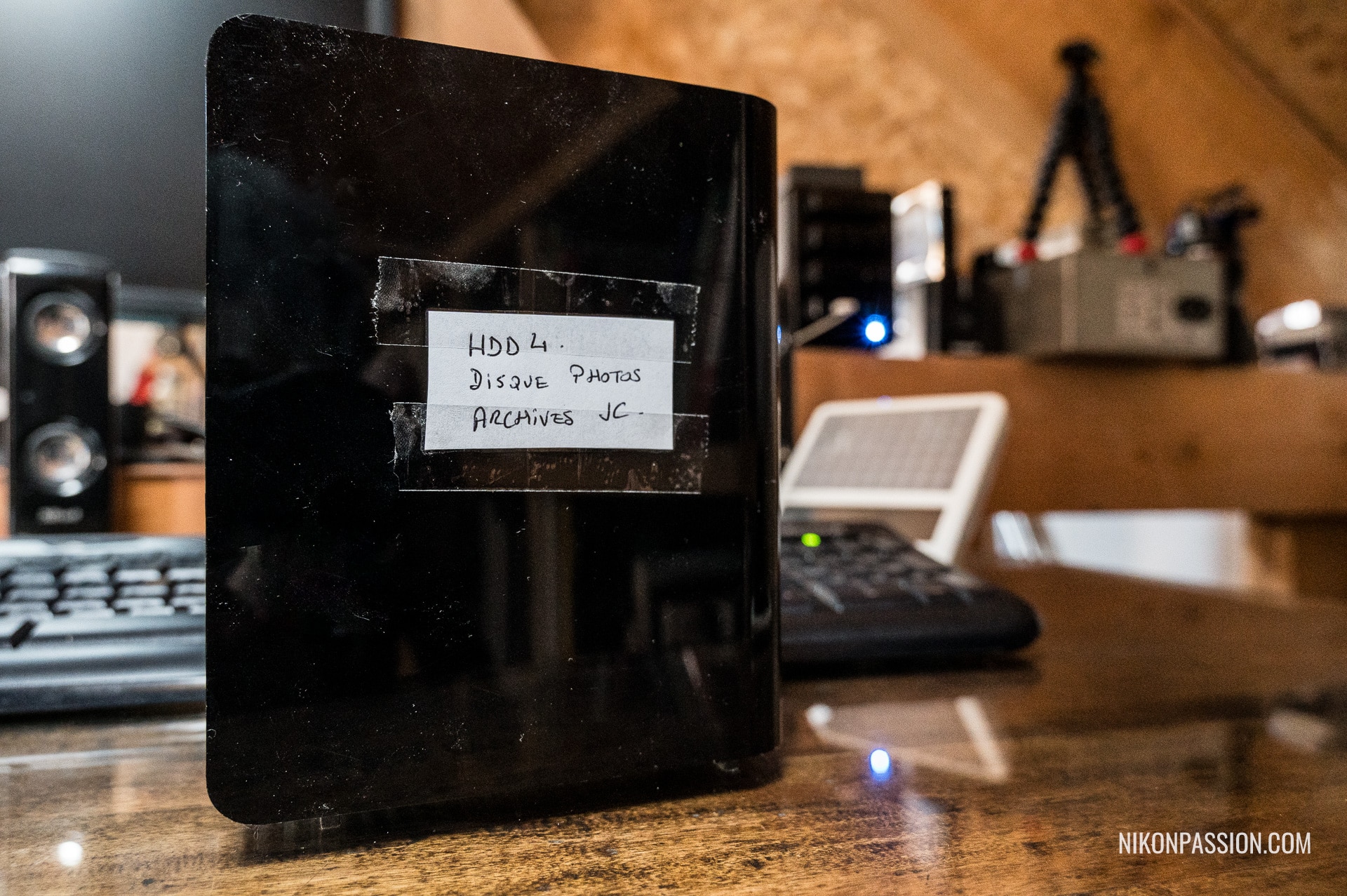 Disque dur externe pour archivage de photos et vidéos