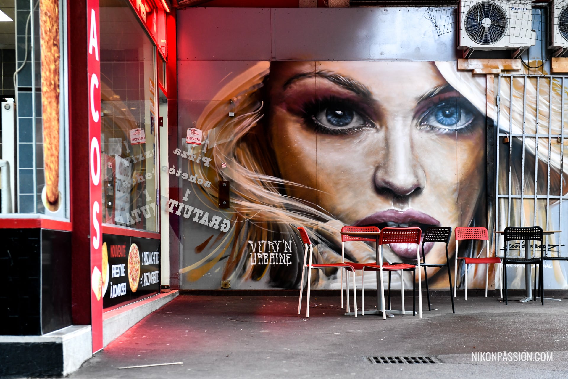 Oeuvre murale de Street Art à Vitry-sur-Seine