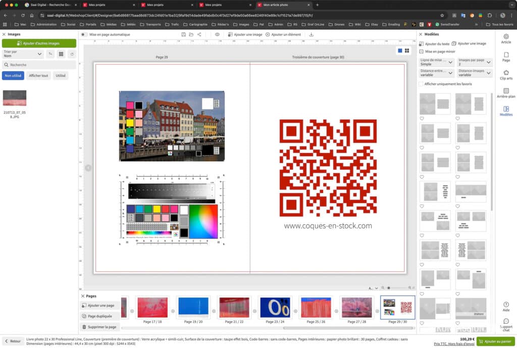 Test livre photo Saal Digital Professional Line