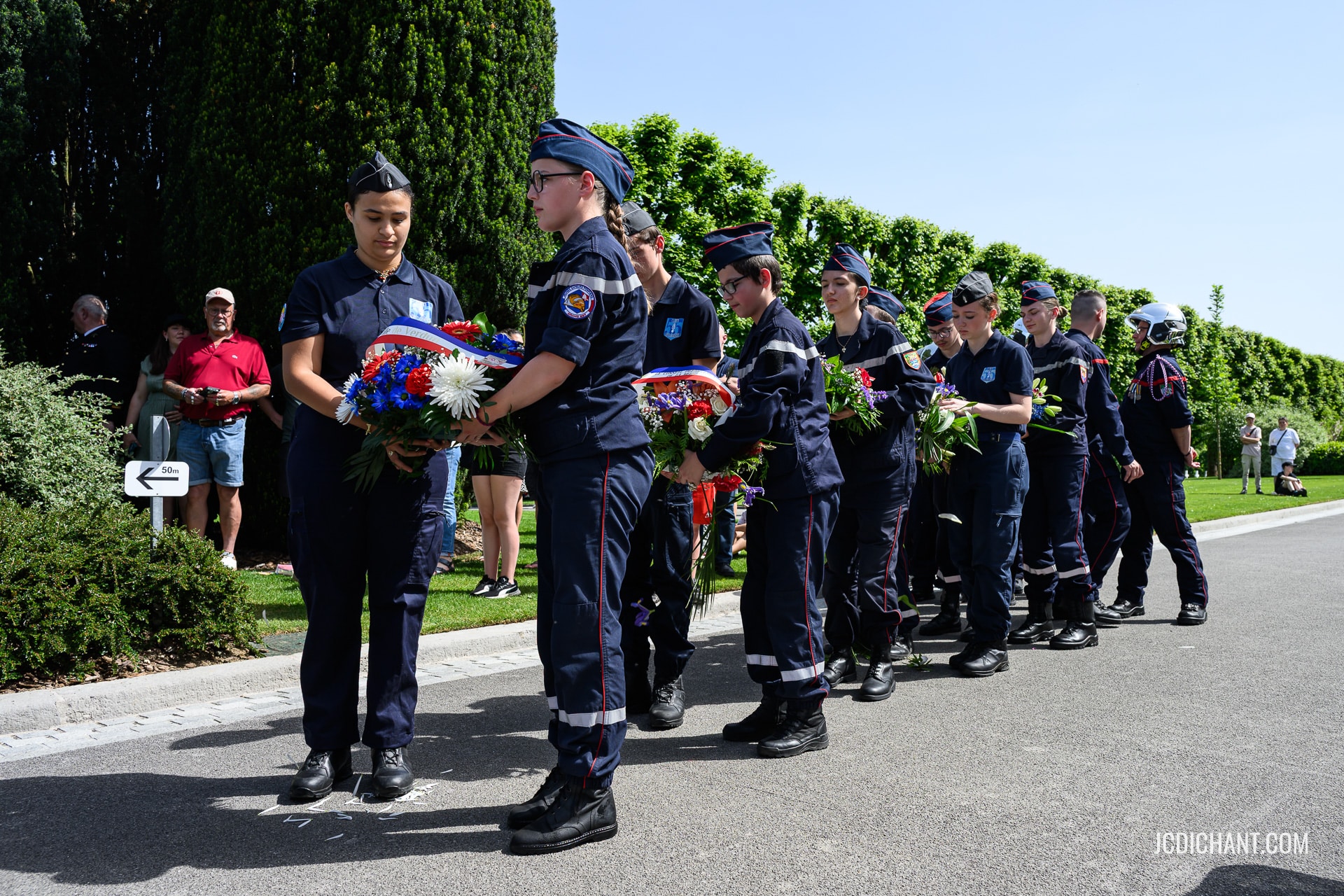 Memorial Day 2026 au cimetière américain de Romagnes-sous-Montfaucon - photo Jean-Christophe DICHANT