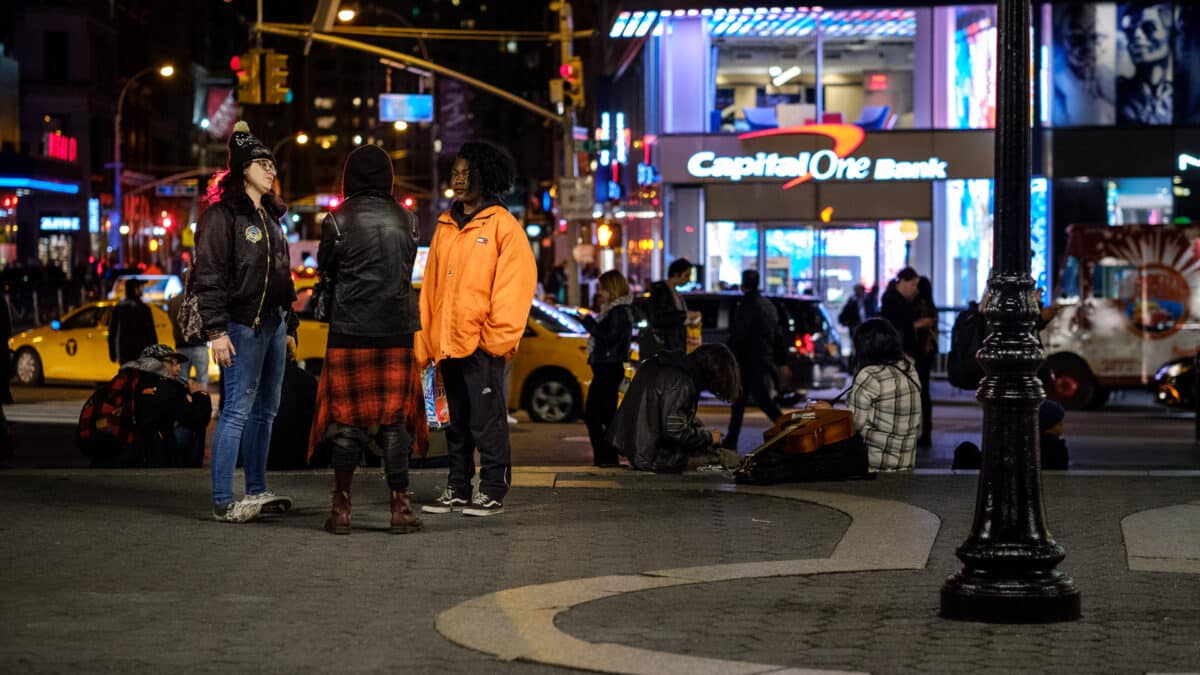 Street photography à New-York la nuit - photo Jean-Christophe DICHANT
