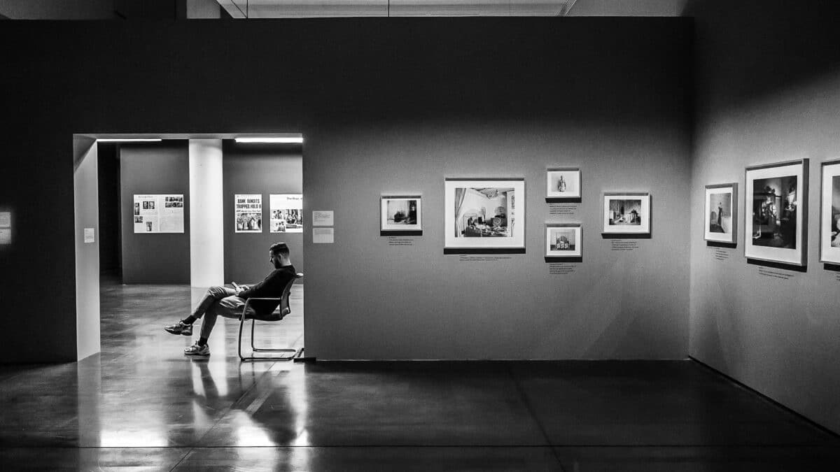 Exposition photo dans une galerie photo