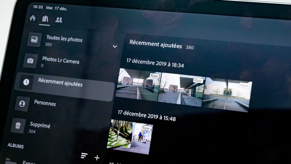 Utiliser Lightroom sur tablette avec Lightroom Mobile - photo (©) JC Dichant