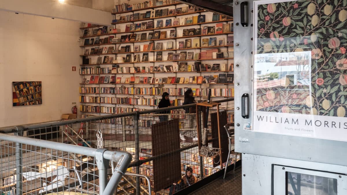 Une grande librairie à Lisbonne au Portugal - photo (©) JC Dichant