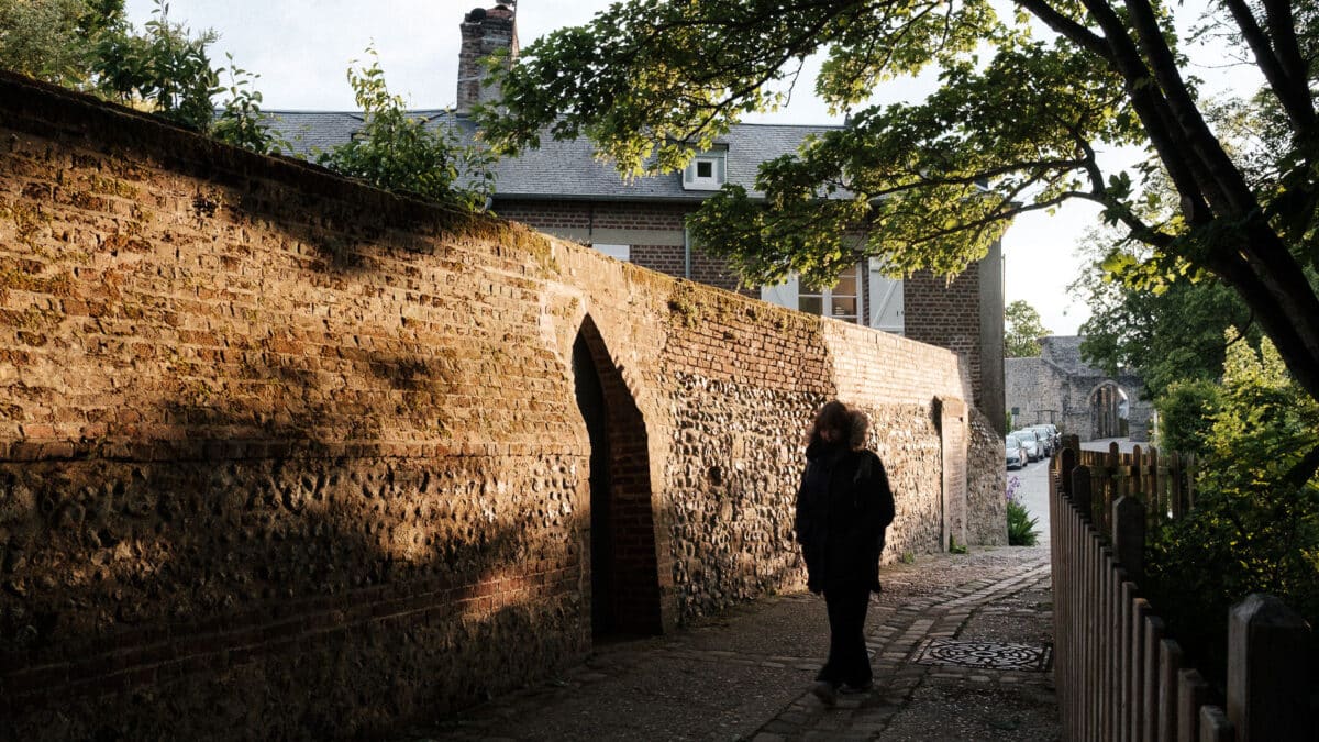 Dans les rues de St-Valéry-sur-Somme - photo (©) JC Dichant