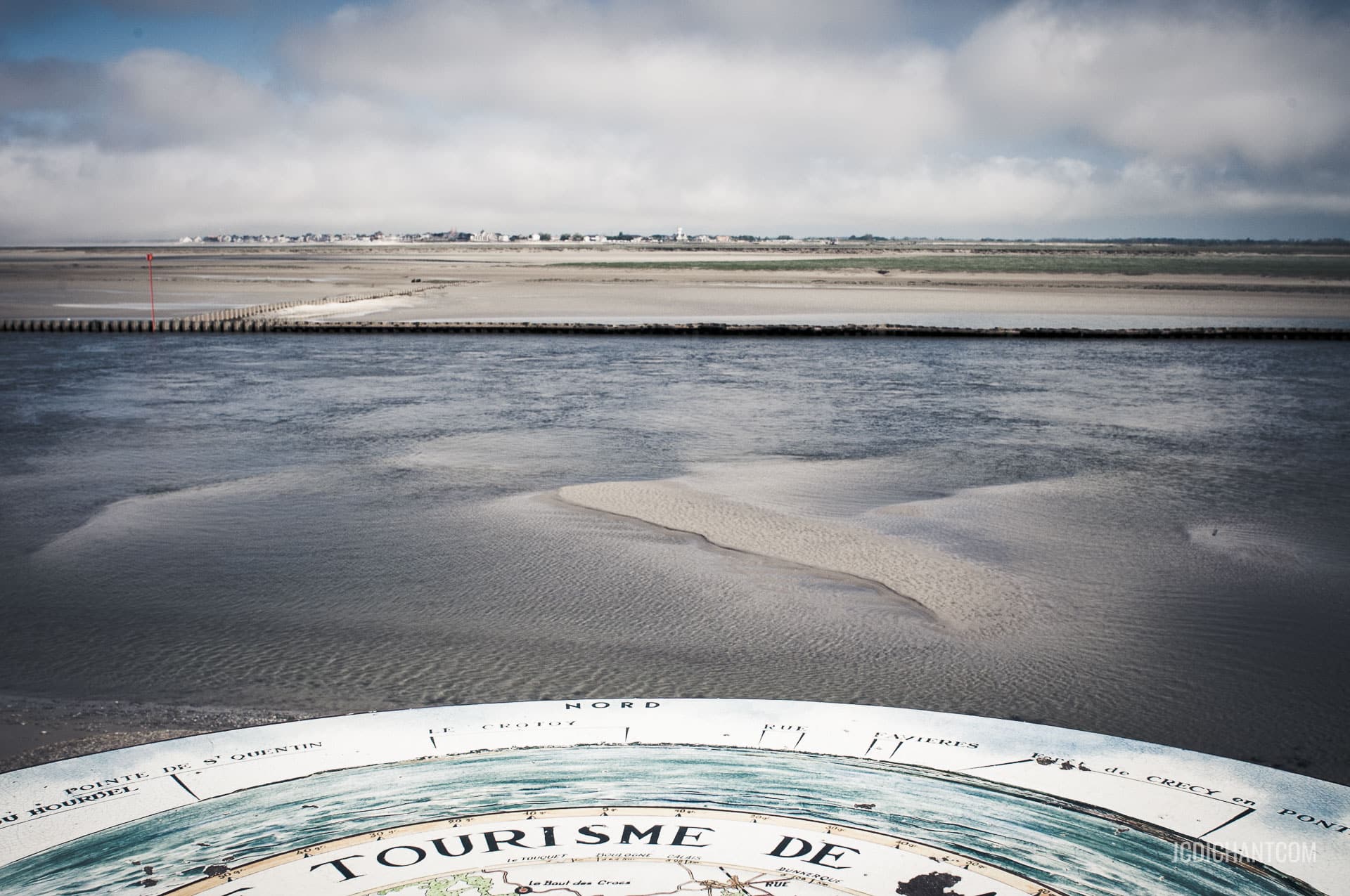 La table d'orientation de Saint-Valery-sur-Somme - photo (©) JC Dichant