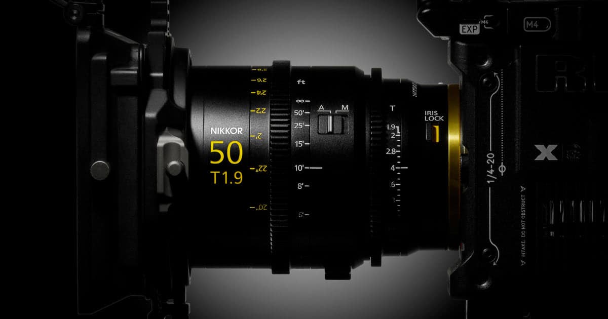 NIKKOR Z CINEMA 50 mm T1.9 VV