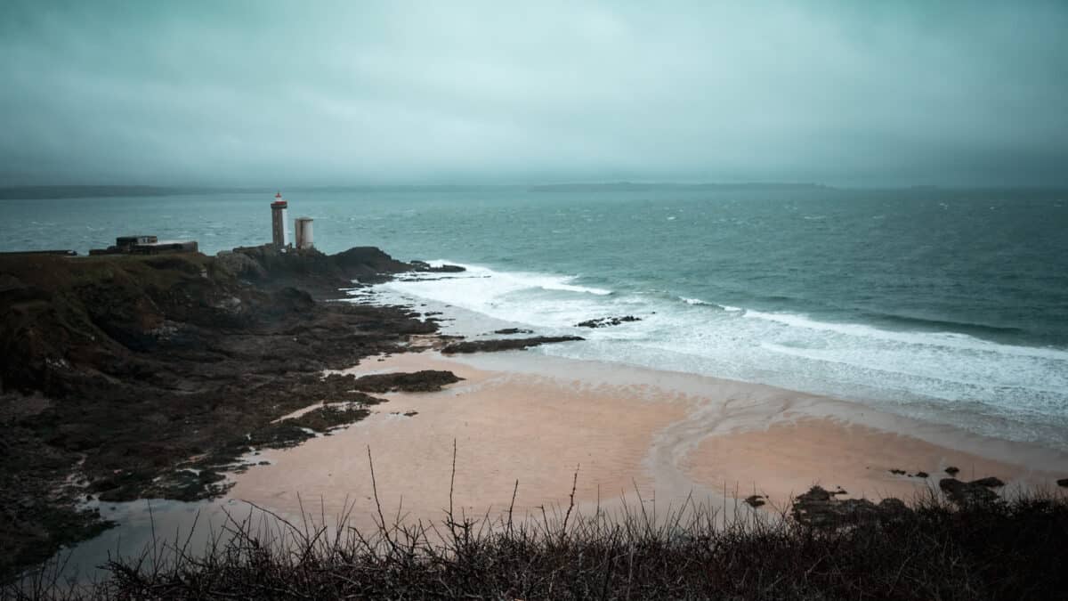 Vue du phare du Minou à Brest - photo (©) JC Dichant